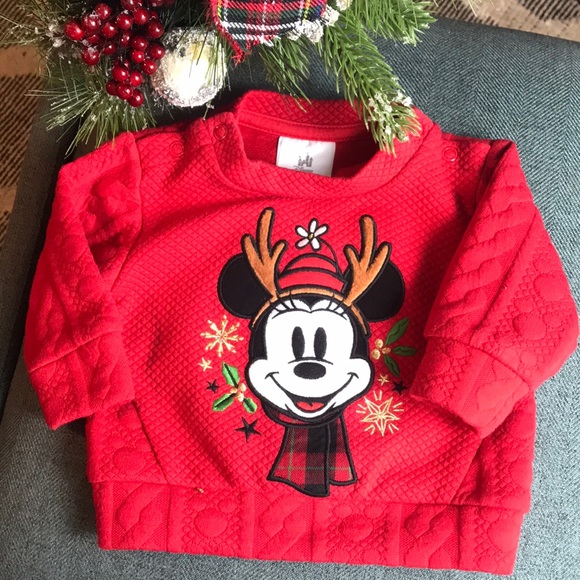 Excellent Minnie Mouse Embossed Sweatshirt - Picture 3 of 6